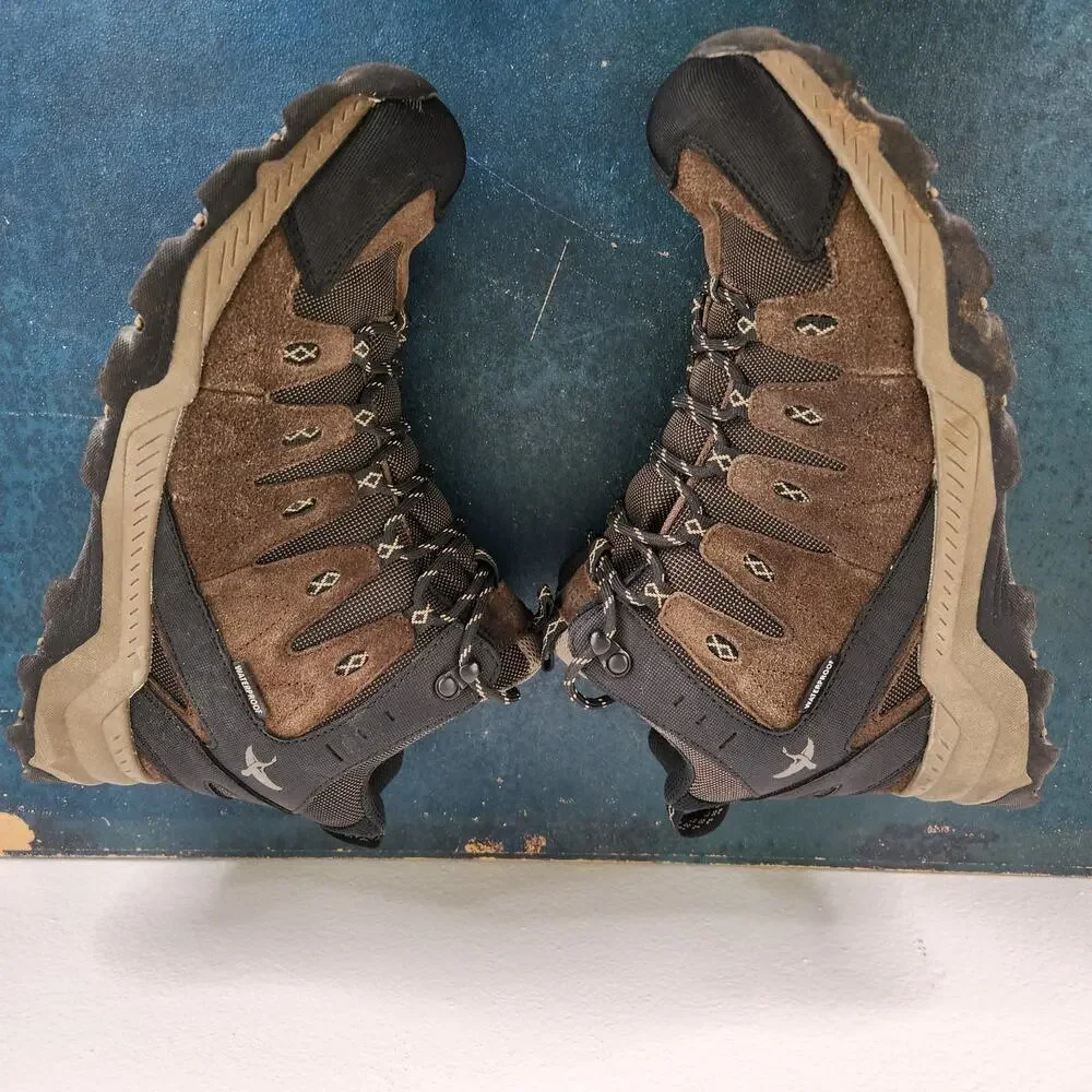 Eddie Bauer Maple Ridge Men's Outdoor Waterproof Hiking Boots Size 10M